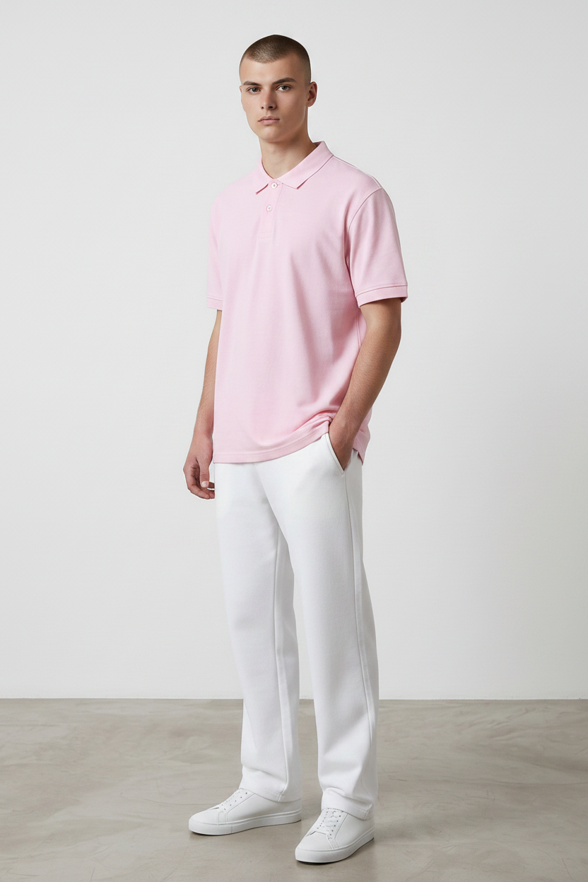 Raizen Pink Polo Tshirt