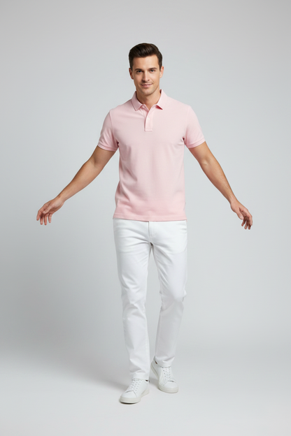 Raizen Pink Polo Tshirt