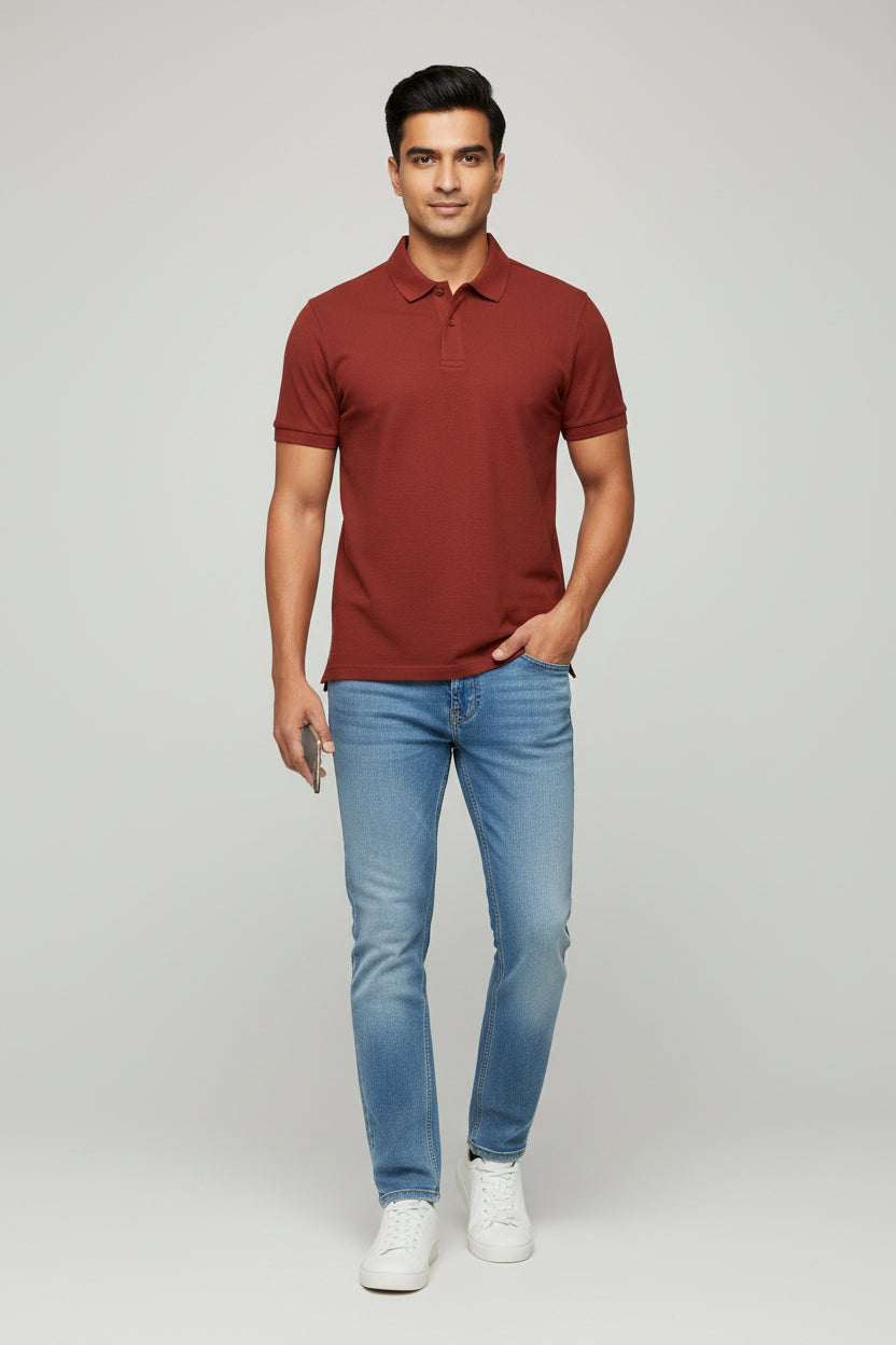 Raizen Red Polo